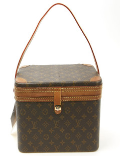 Beauty case LOUIS VUITTON Toile Monogram Vintage