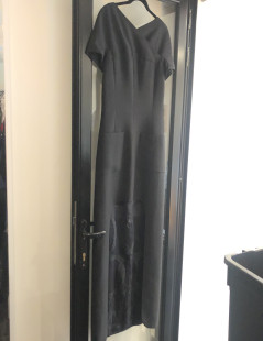 Robe longue du soir CHANEL noire 