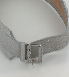 Ceinture ALEXANDER  Mc  QUEEN en reptile gris