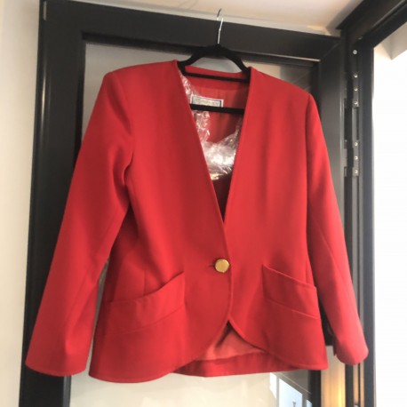 Veste YSL SAINT LAURENT rouge