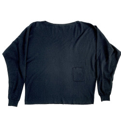 Pull HERMES oversize noir