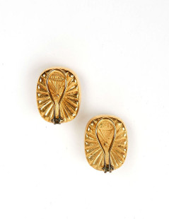 Boucles d'oreille vintage GOOSSENS