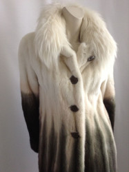 CÉLINE gradient mink coat