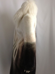 CÉLINE gradient mink coat