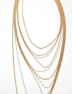 Collier multi-rangs GOOSSENS doré