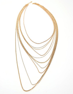 Collier multi-rangs GOOSSENS doré