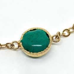 Bracelet MARGUERITE DE VALOIS pâte de verre