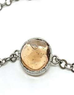 MARGUERITE DE VALOIS molten glass bracelet