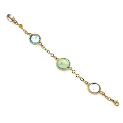 Bracelet MARGUERITE DE VALOIS pâte de verre