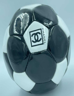 Chanel black CC soccer ball