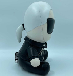 KARL LAGERFELD figurine en cuir