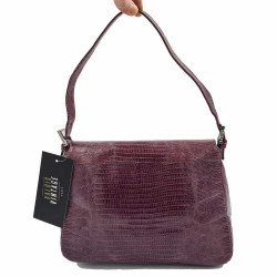 Sac Mama FENDI lezard violet