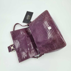 Sac Mama FENDI lezard violet