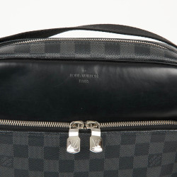 Sac messenger LOUIS VUITTON toile enduite Damier Graphite