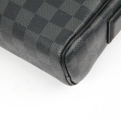 Sac messenger LOUIS VUITTON toile enduite Damier Graphite