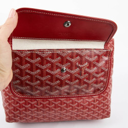 Sac Saint Louis GOYARD PM en toile enduite  rouge