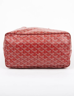 Sac Saint Louis GOYARD PM en toile enduite  rouge