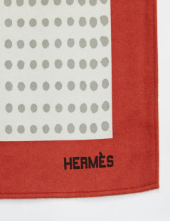 Plaid HERMES Imprimés briques