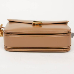 Sac Celine en cuir d'agneau beige