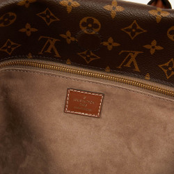 Sac LOUIS VUITTON Tote W PM Monogram et cuir noir