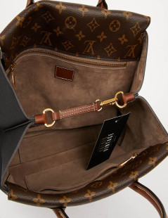 Sac LOUIS VUITTON Tote W PM Monogram et cuir noir