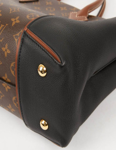 Sac LOUIS VUITTON Tote W PM Monogram et cuir noir