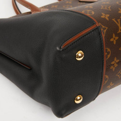 Sac LOUIS VUITTON Tote W PM Monogram et cuir noir