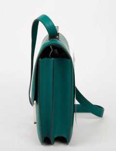 HERMES Constance Elan Bag in Malachite Green Epsom Leather