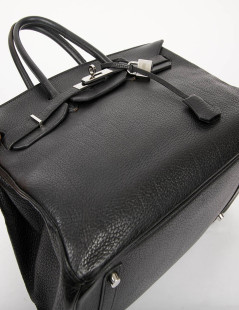 HERMES Birkin 35 Black Togo Leather Bag