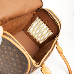 Sac chien LOUIS VUITTON toile Monogram