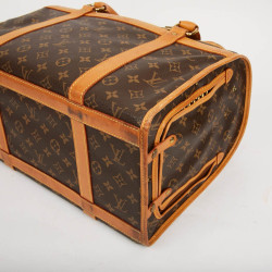 Sac chien LOUIS VUITTON toile Monogram