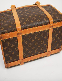 Sac chien LOUIS VUITTON toile Monogram