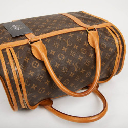 Sac chien LOUIS VUITTON toile Monogram