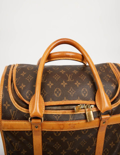 Sac chien LOUIS VUITTON toile Monogram