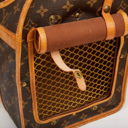 Sac chien LOUIS VUITTON toile Monogram