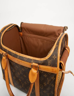 Sac chien LOUIS VUITTON toile Monogram