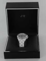 Montre J12  CHANEL chronographe diamants 