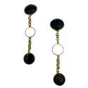 Marguerite de Valois Clip-on pendant earrings