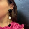 Marguerite de Valois Clip-on pendant earrings