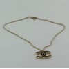 collier CHANEL Double C noir