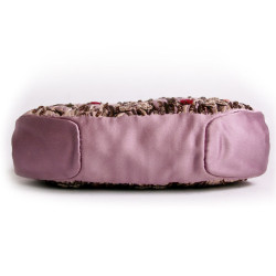 Mini sac du soir VALENTINO brodé violet