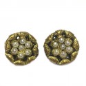 CHANEL clips Couture 1984 earrings