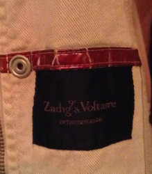 Camarguaise ZADIG & VOLTAIRE