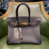 Sac HERMES Birkin 30 Togo noir