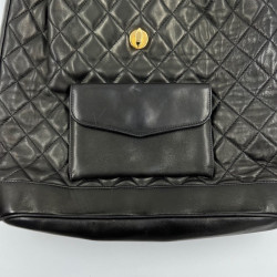 Sac à dos CHANEL vintage noir