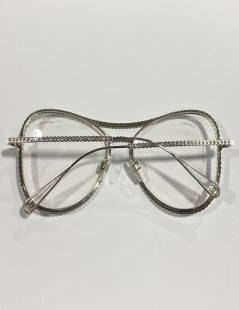 CHANEL sunglasses with rhinestone-embellished frames