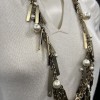 CHANEL multi-rows long necklace