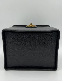 CHANEL black vintage Beauty Case Vanity 