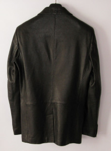 Veste GIANNI VERSACE cuir noir