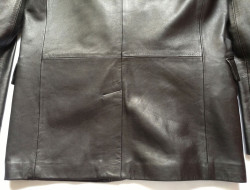 Veste GIANNI VERSACE cuir noir